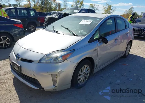 2013 Toyota Prius Plug-In from USA, damaged, VIN JTDKN3DP9D3045591